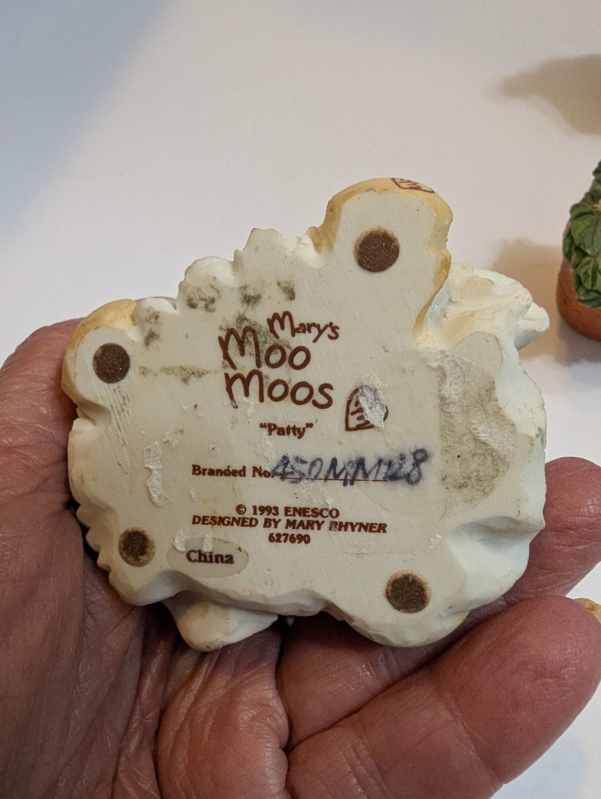 VTG Lot Of 10 Enesco Mary Moo Moos Mixed Years 1993-2003 Figurines