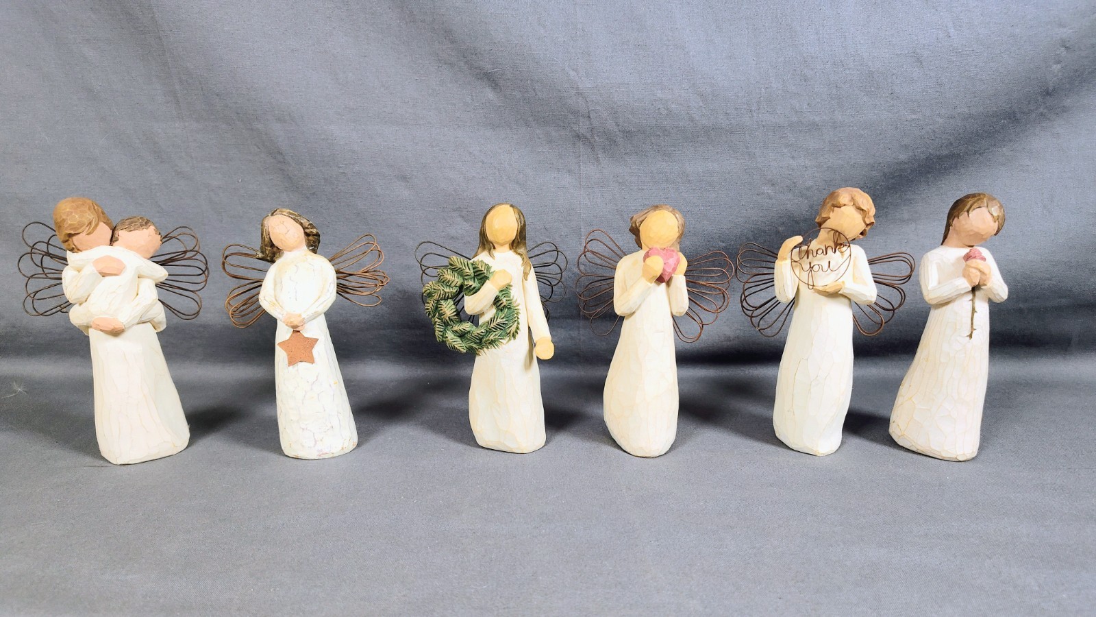 Willow Tree Figurine Lot of 10 Susan Lordi Demdaco Angels Family Collection