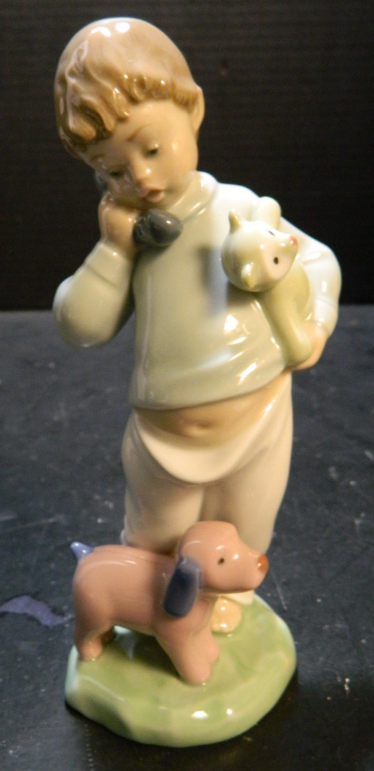 Vintage NAO Lladro Porcelain Figure Hello Mommy #1044 In Original Box Excellent