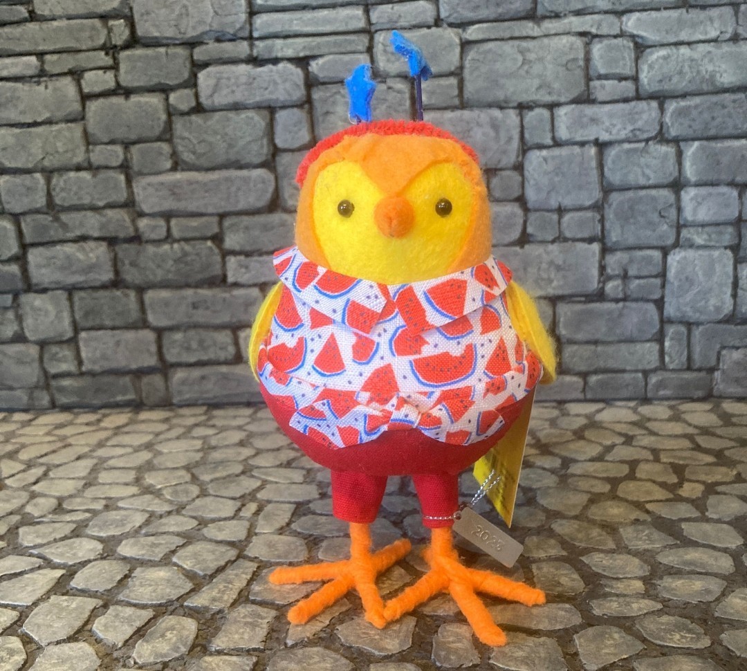 Target Fabric Bird Featherly Friends Mellie Decorative Figurine Sun Squad