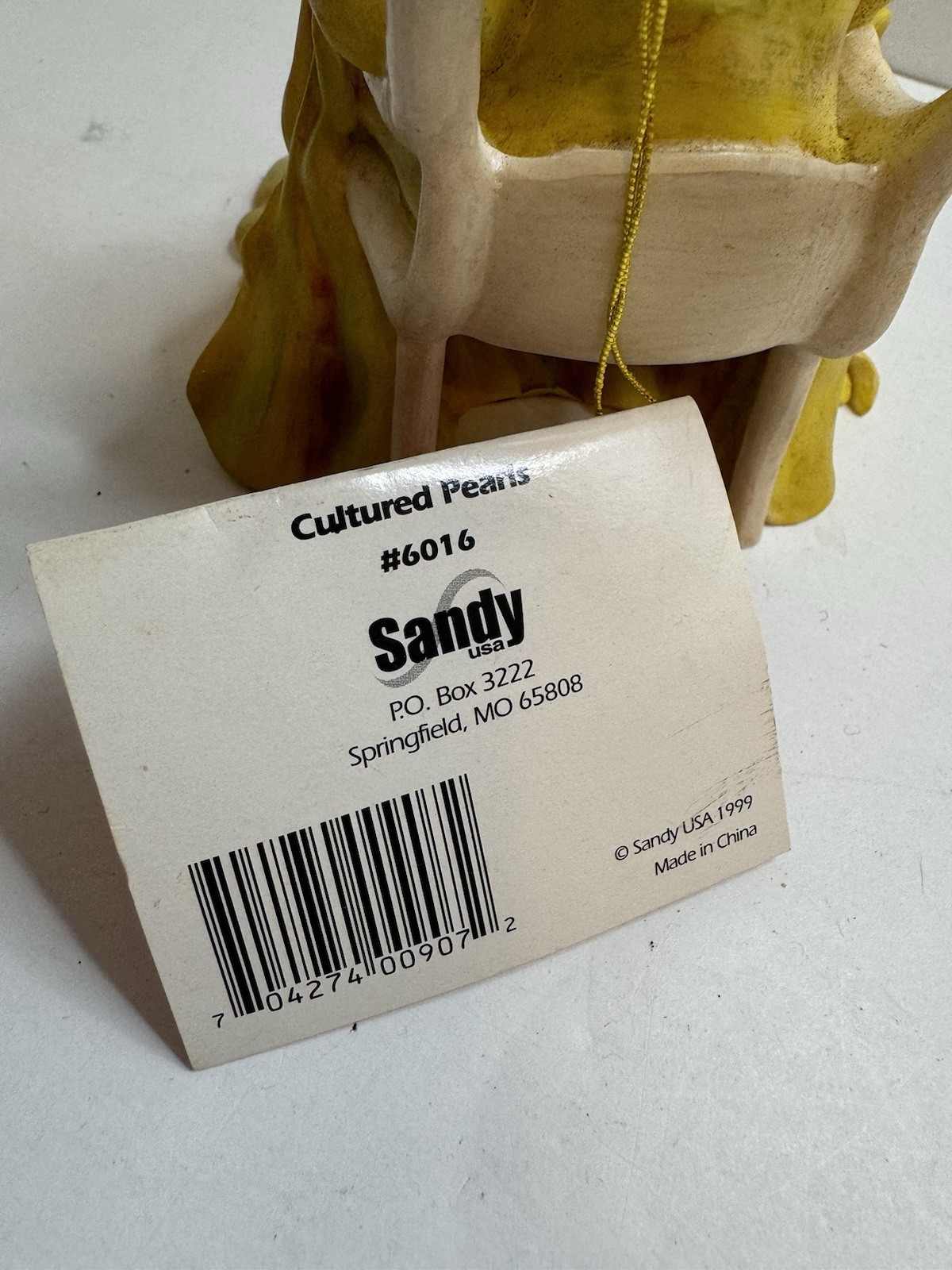 Sass n Class by Annie Lee Cultured Pearls Figurine 1999
