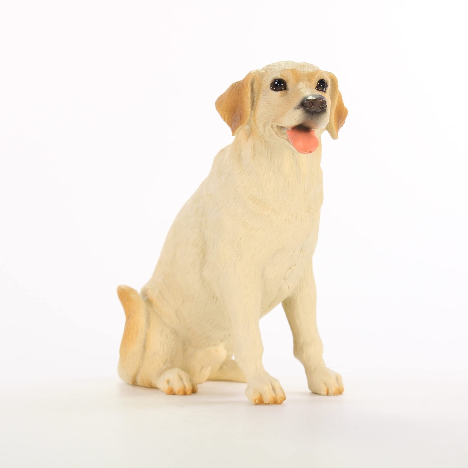 Yellow Lab Figurine 3-4 Inches Hand-Painted Dog Statue – Home Office Decor