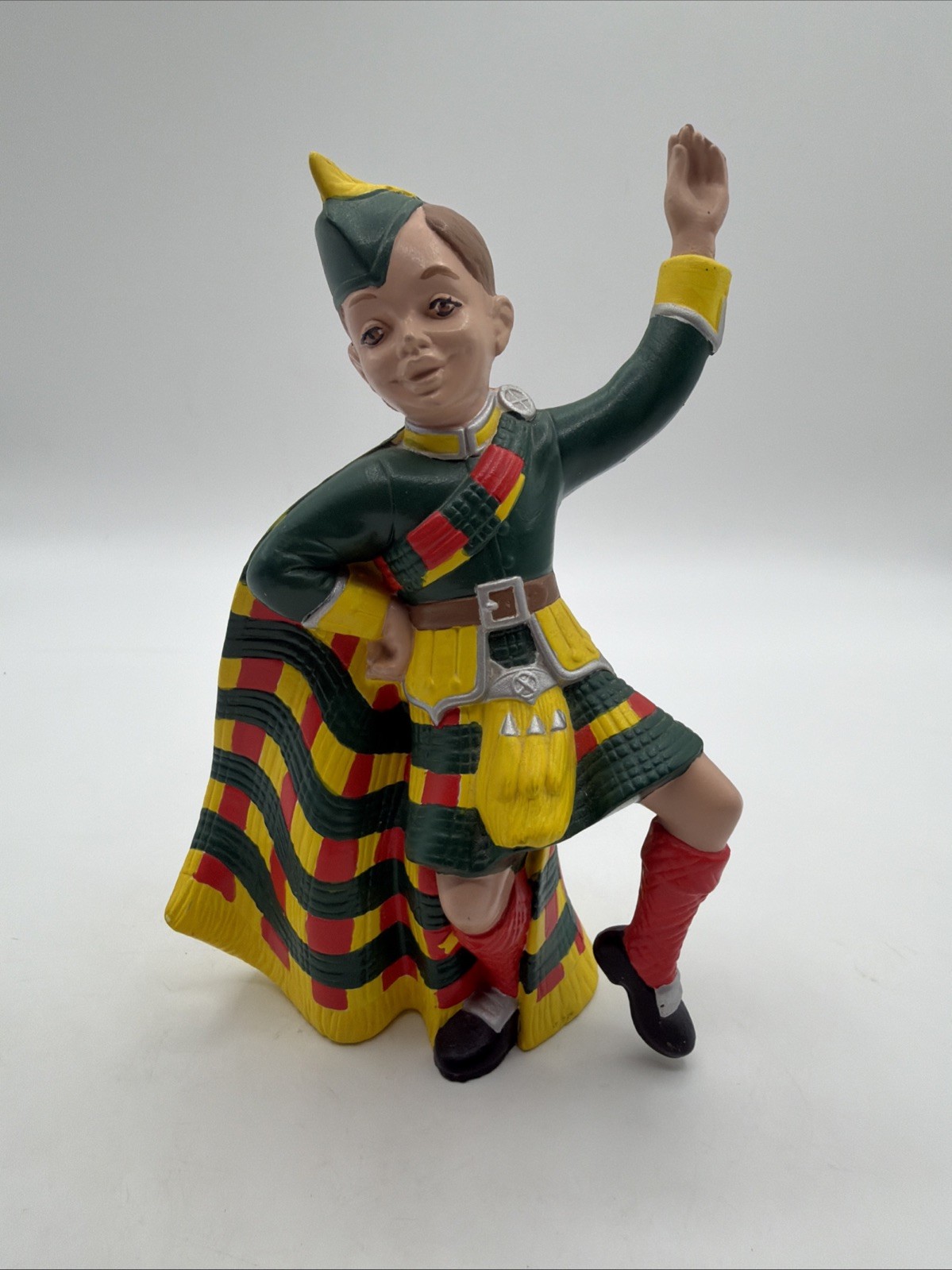 Vintage Mid-Century HOLLAND MOLD Highland Scottish Dancers Boy & Girl Figurines
