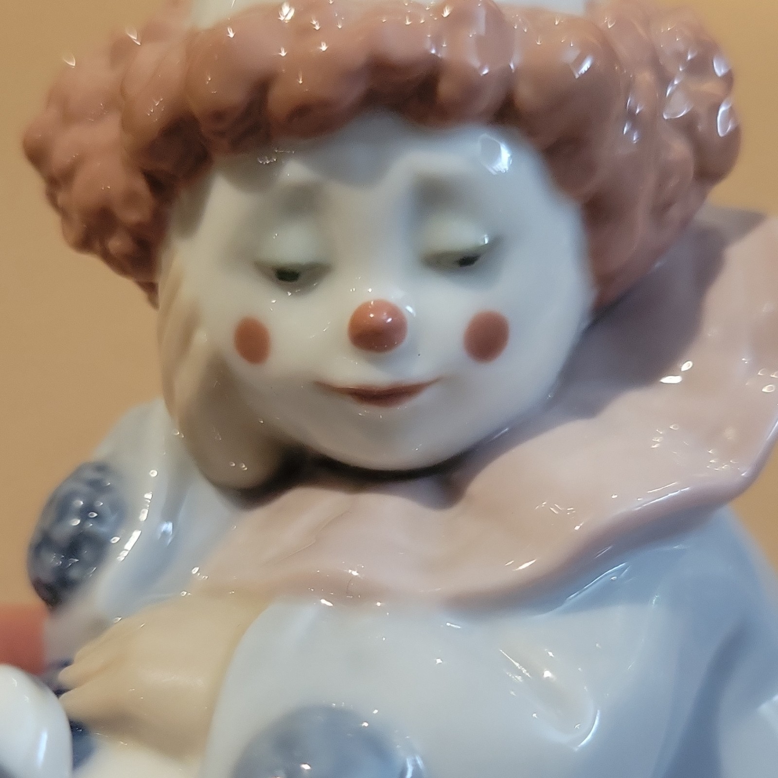 Lladró Porcelain Clown w/ Dog Figurine #5278 DAISA 1985 Handmade Painted