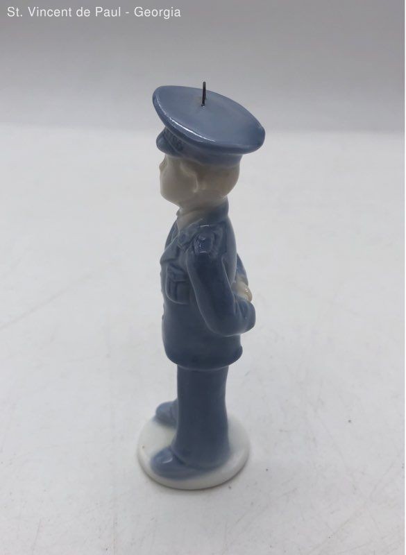 VTG 4 in 1980s? RR Roman Made in Japan Salvation Police Officer Porcelain Figure