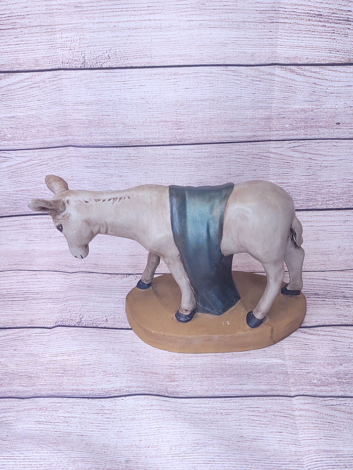 PEMBERTON NEAL CERAMIC NATIVITY SCENE DONKEY FIGURINE 1961