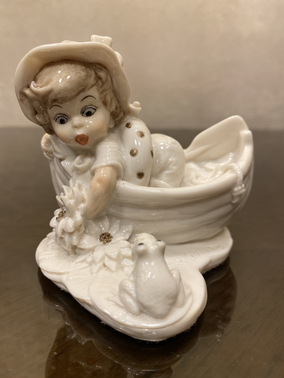 Giuseppe Armani Figurine Statue Capodimonte LittleTreasures Florence Art 1987s