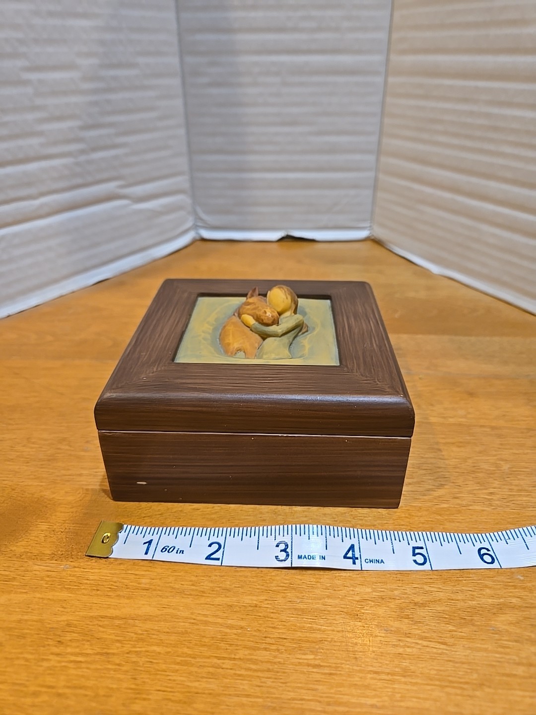Willow Tree ’08 Quiet Strength Keepsake Box Susan Lordi Demdaco Horse Equestrian