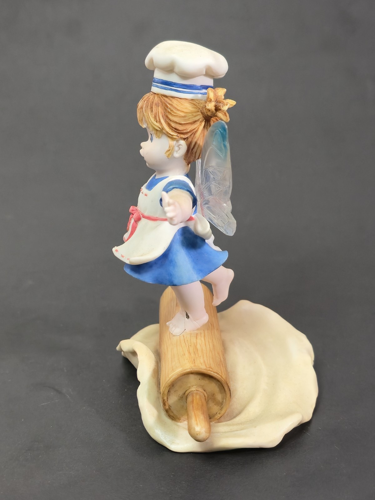 Little Kitchen Fairies Champion Dough Rolling Fairie Figure 2006 *Leg Damaged*