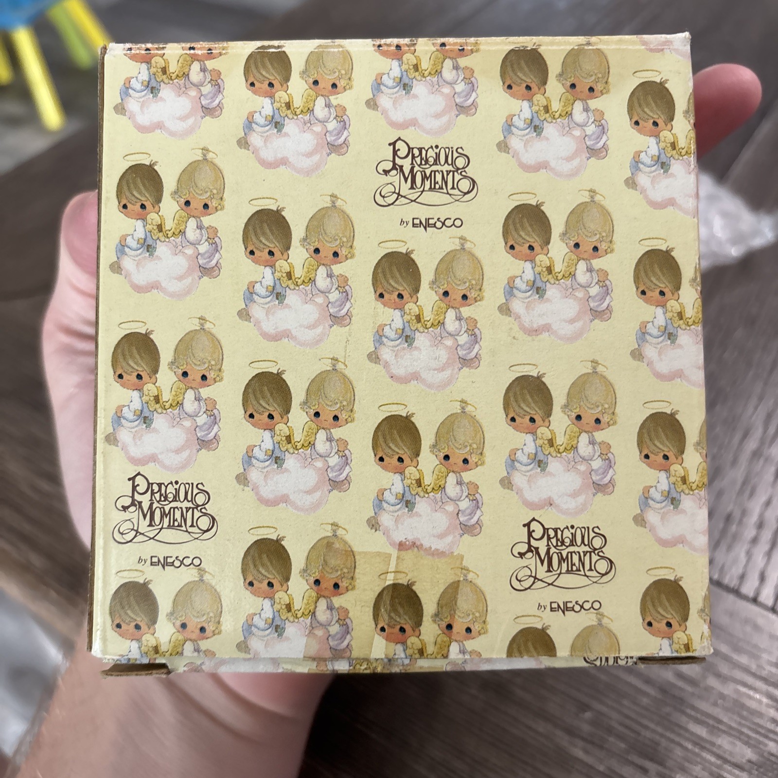 Precious Moments 2 Kids With Puppy Musical Plaque. W/ Box. 296651