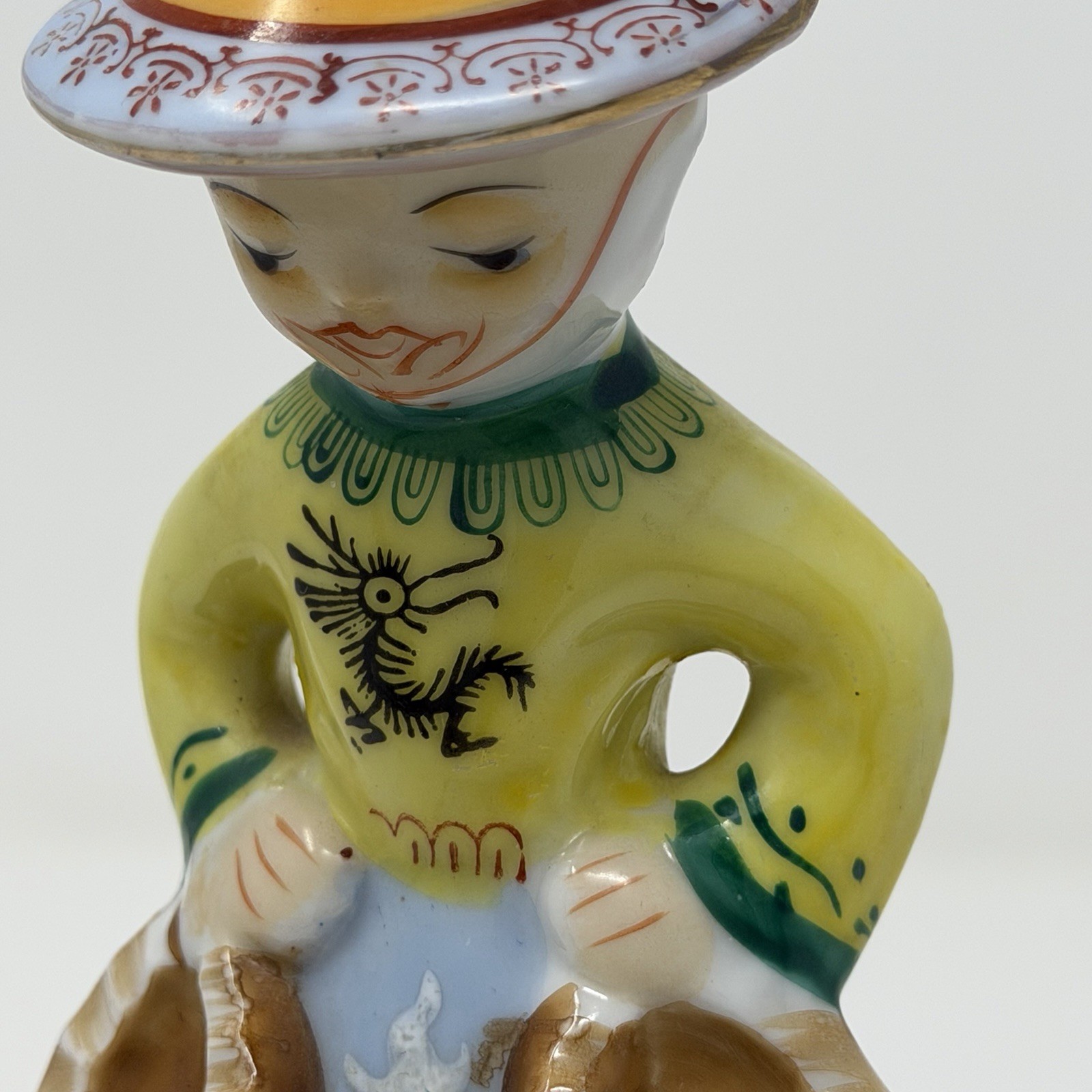 Japanese Figurine Made In Occupied Japan Between 1945-1951 Hand painted