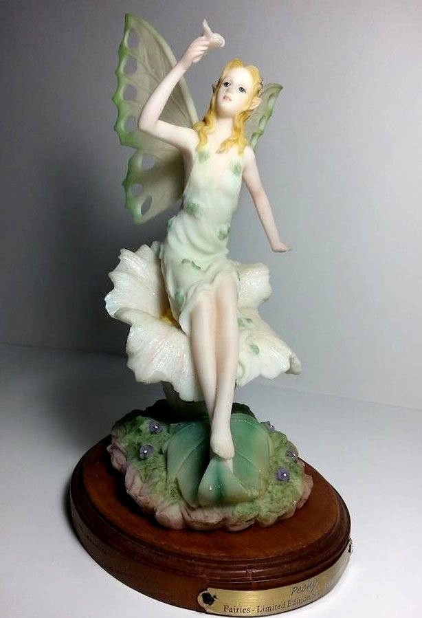 PEONY FAIRIES-LIMITED EDITION FIGURINE 0888-3000 COLLECTIBLE MYSTICAL FANTASY