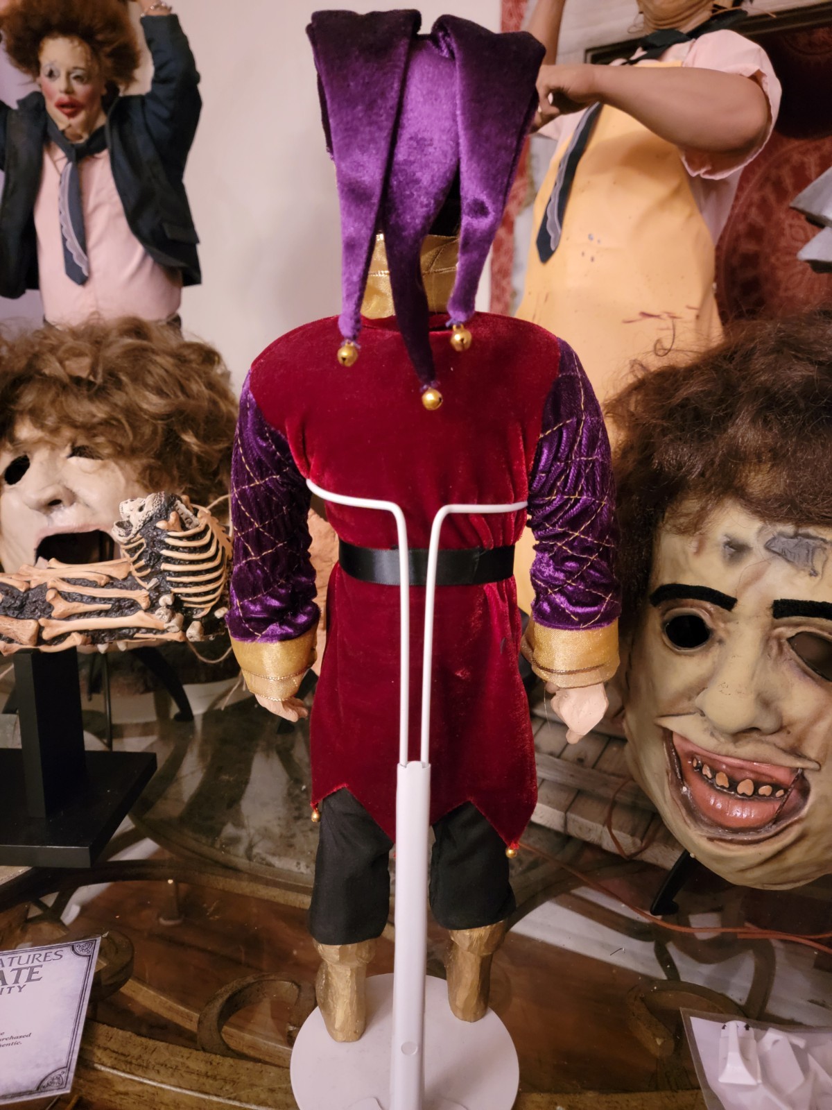 Full Moon Puppet Master Original Series Jester Replica w/ signed COA
