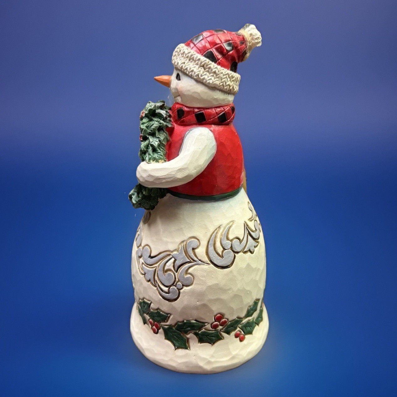 Jim Shore ❄️ “Warm Winter Wishes” ⛄️ Highland Glen Snowman 6012866 Retired NIB