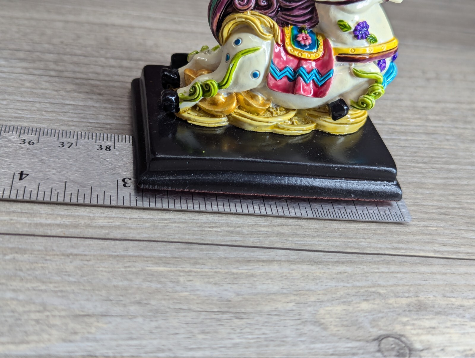 Chinese Zodiac Resin Craft Year Of The Horse Home Office Handcrafts 2″ Figurine