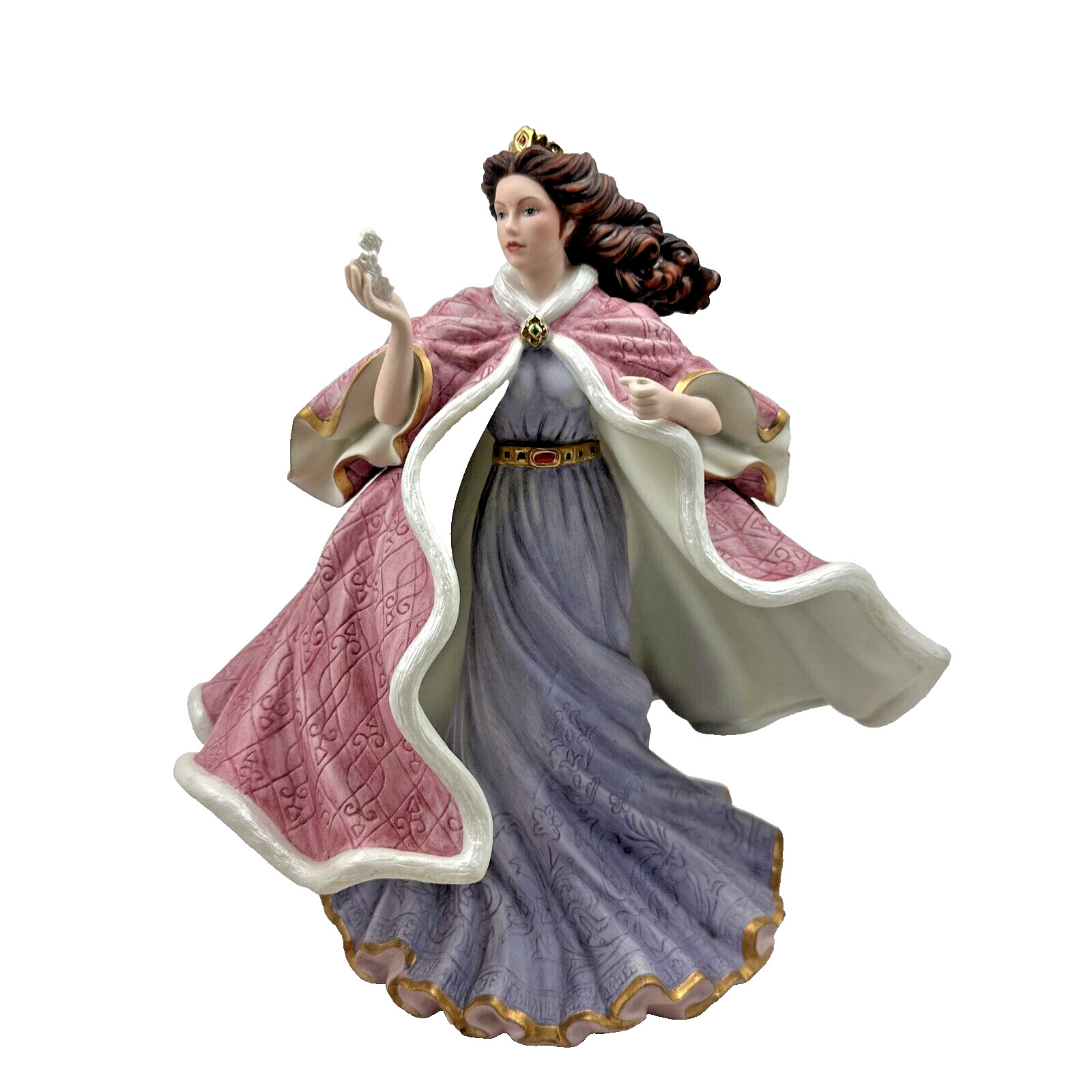 Gabrielle 1997 Christmas Princess Lenox Fine Porcelain Sculpture Limited Edition