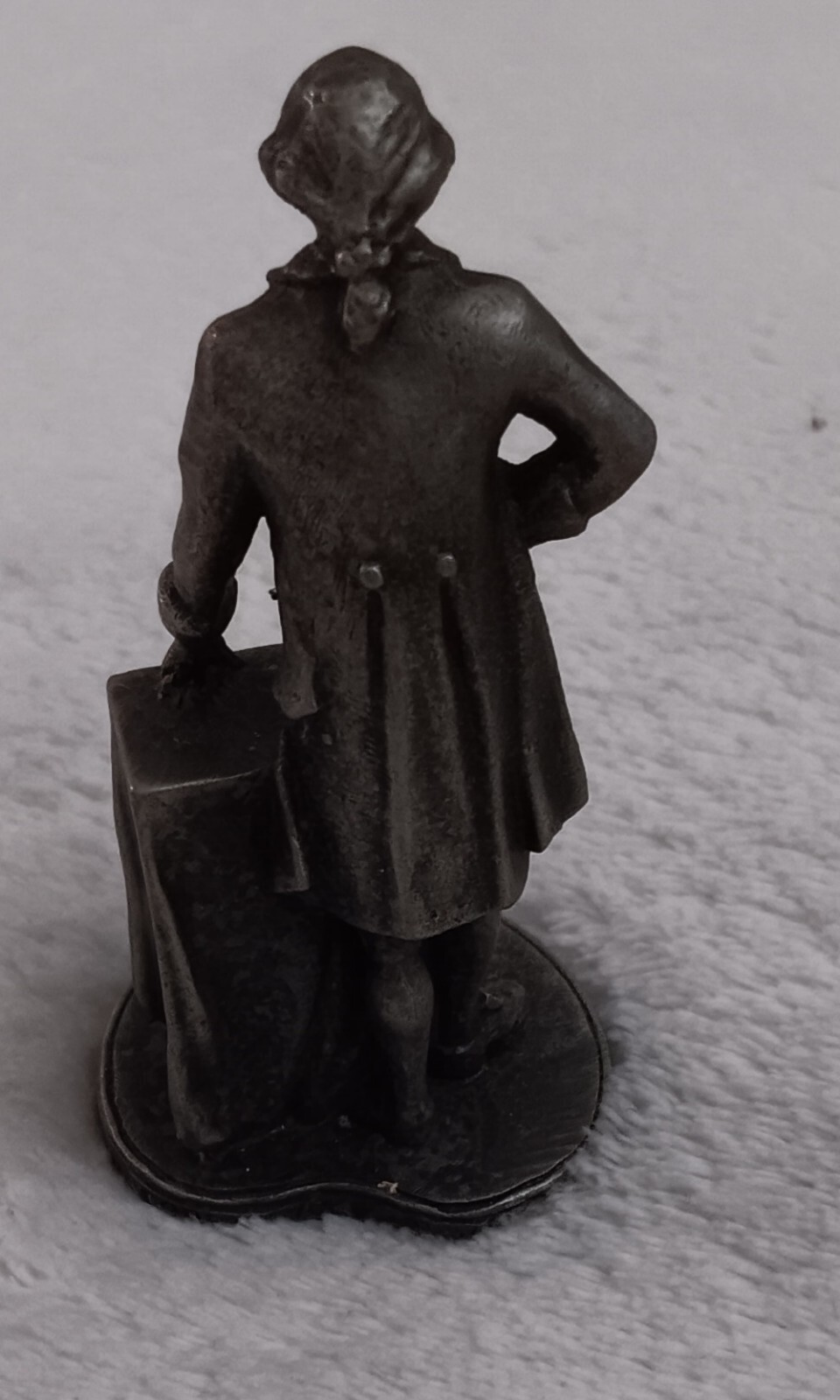 1973 Hudson Pewter Corp Statue John Hancock American United States