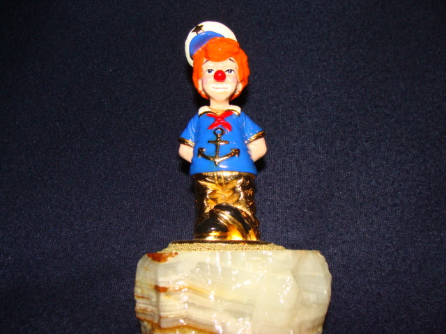 Ron Lee Art Sculpture World of Clowns Lit’l Mate 1994 Nautical