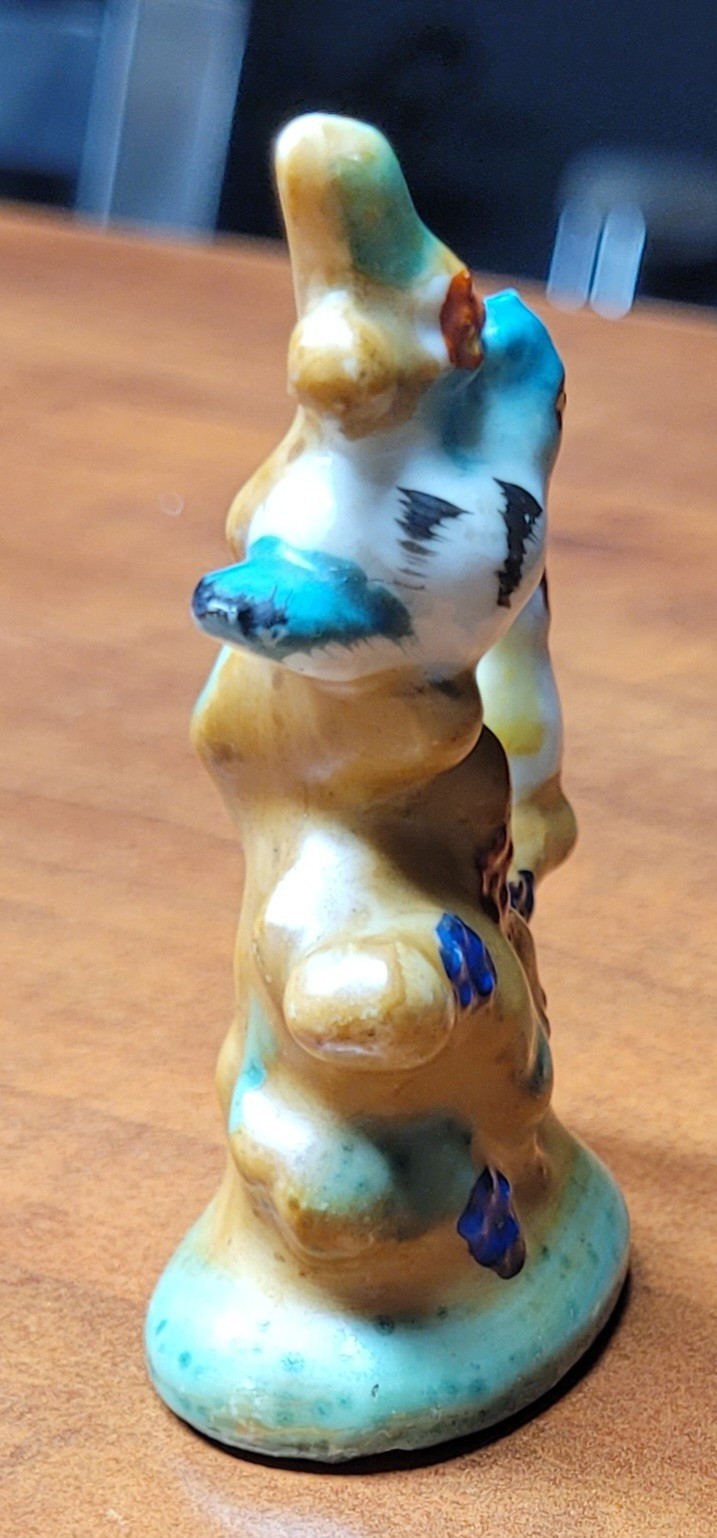 Vintage Porcelain Miniature Figures Made in Occupied Japan 5 pcs