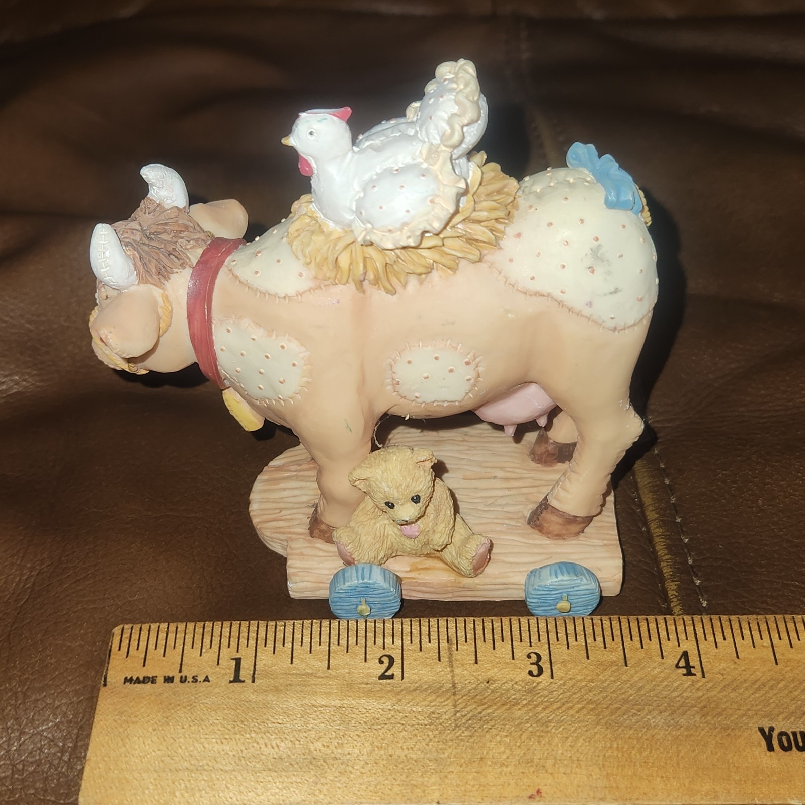Cherished Teddies 651095 COW Nativity Set 1994 That’s What Friends Are For