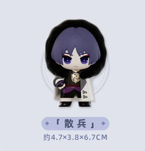 Official Genshin impact Fatui Harbingers La Signora Scaramouche Hidden Figure