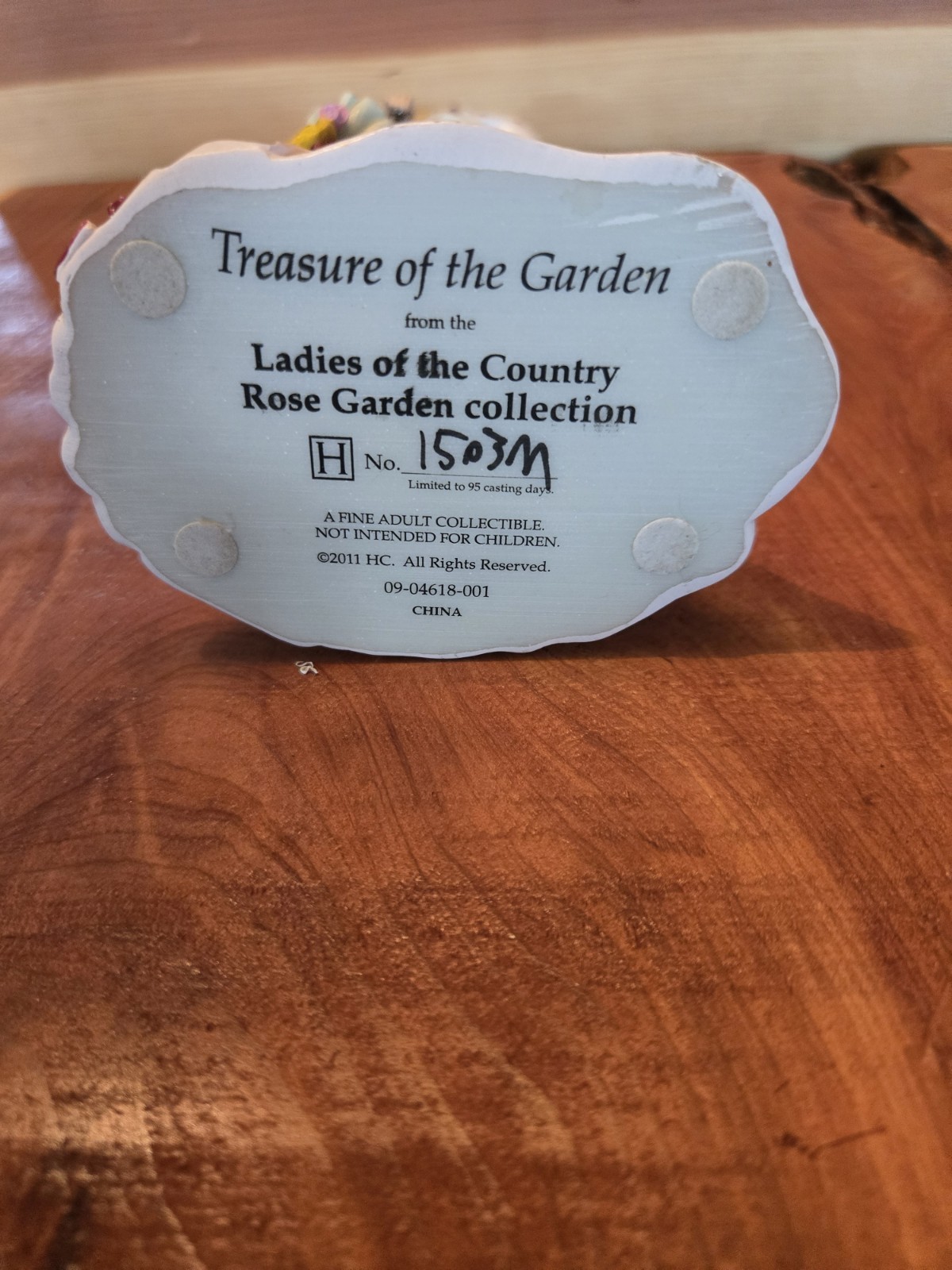 Treasure of the Garden Ladies of the Country Rose Garden Figurine 2011