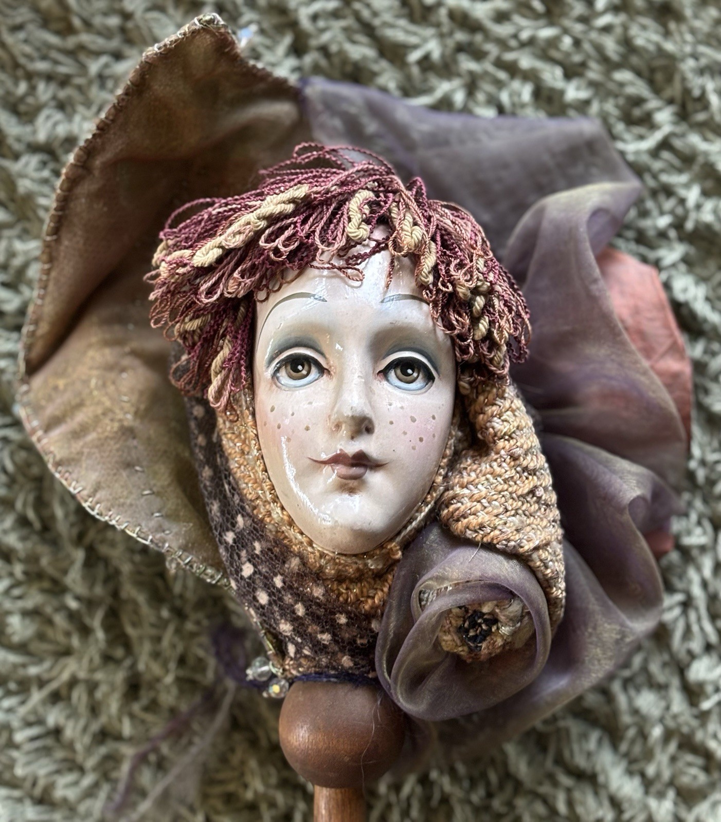 *VINTAGE SIR CEDRIC’S GOOD HEADS VICTORIAN LADY Rare! Nice Condition!