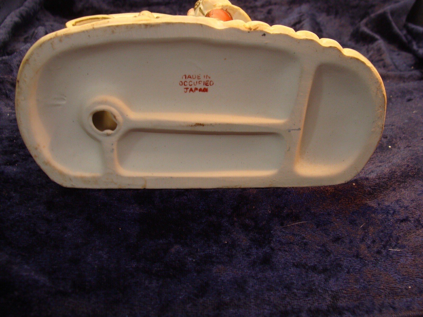 Made In Occupied Japan ~ ENGLISH HORSE & CARRIAGE~The Reins Are Untied~6.5×5.25