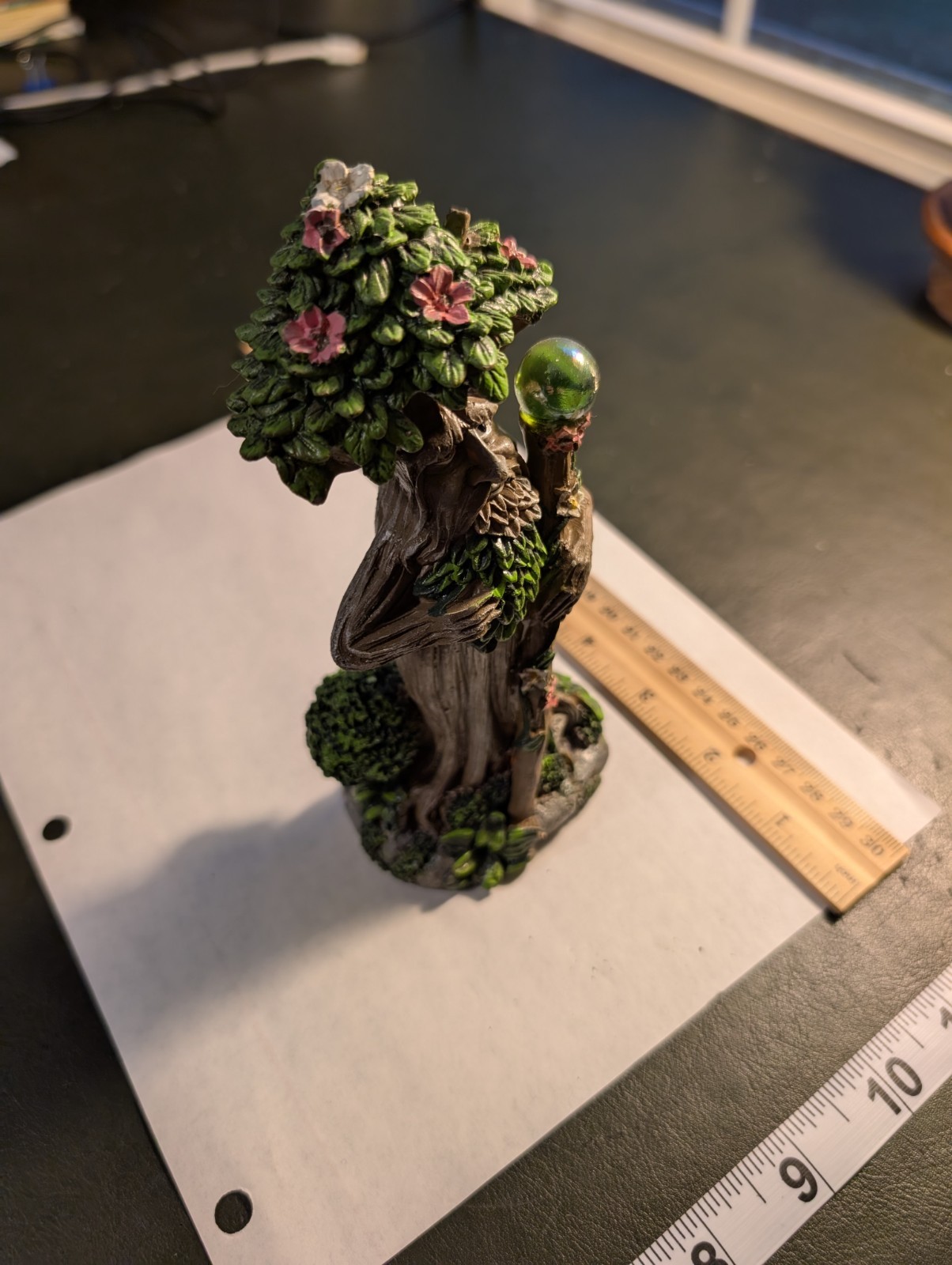 Resin treebeard dryad druid tree fantasy fairy garden figurine