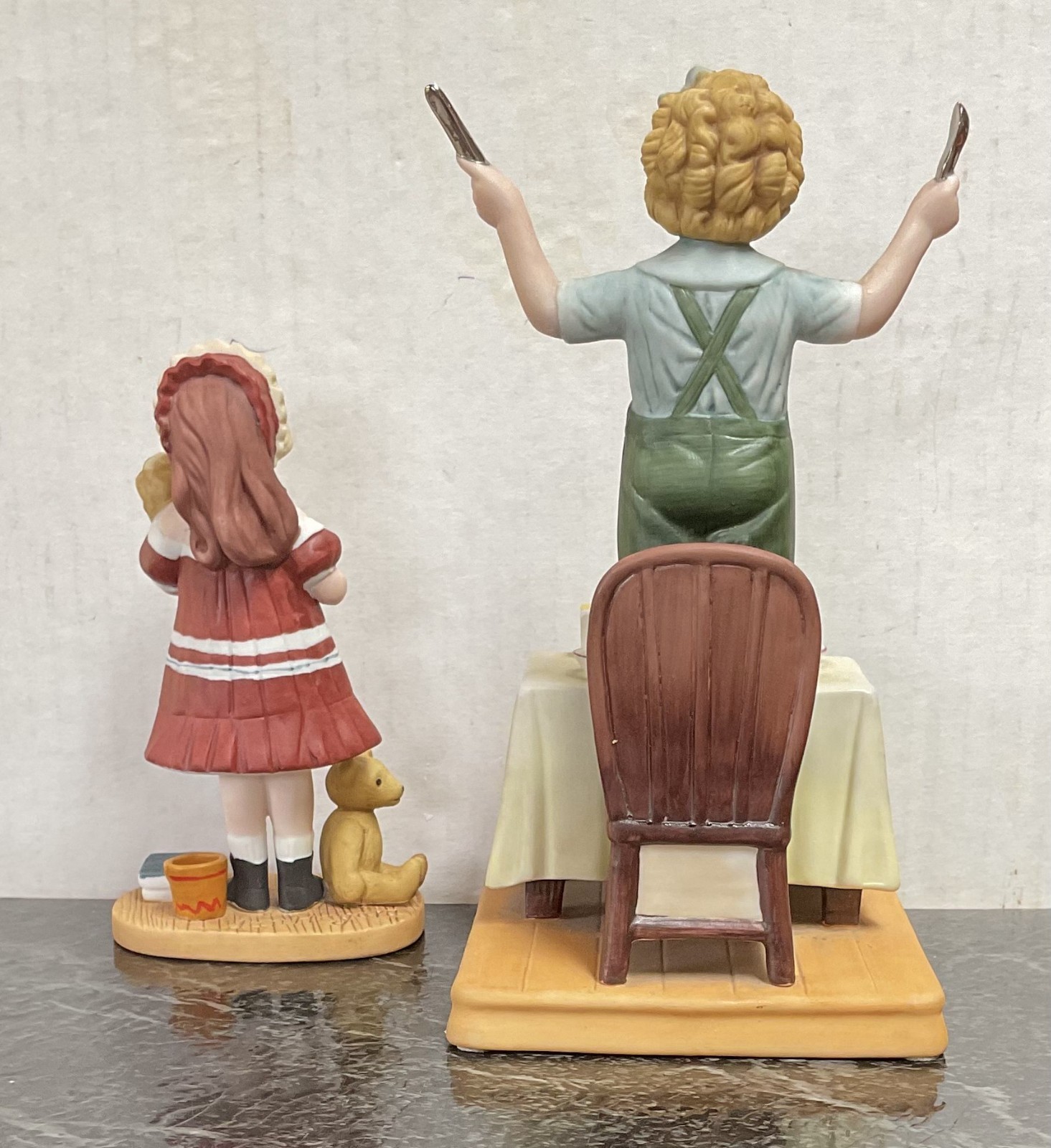Shirley Temple Figurines – Lot of 2 – Limited Editions – Vintage – Jan Hagara