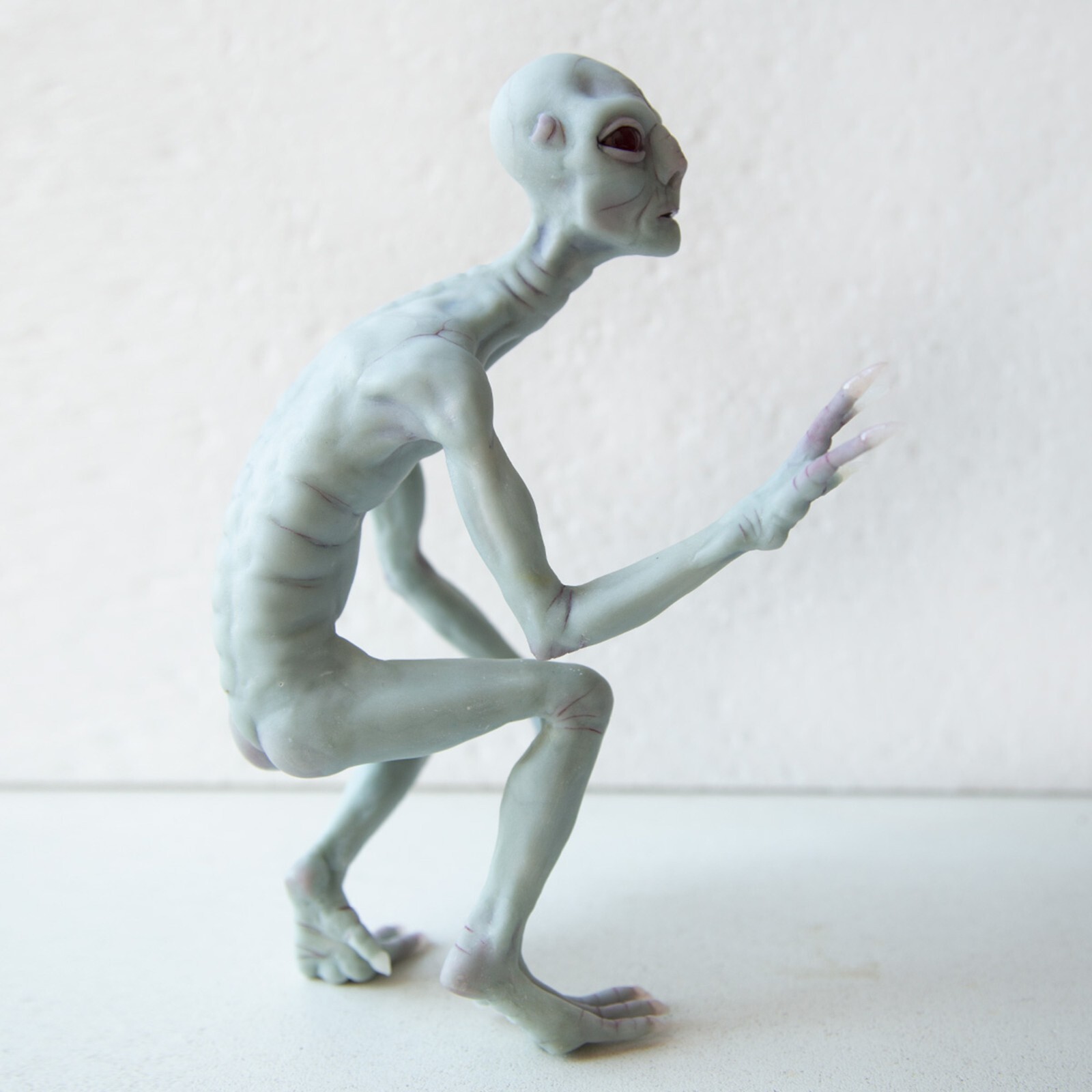 Rake monster, Arizona state cryptid creature OOAK creepy doll the Rake sculpture