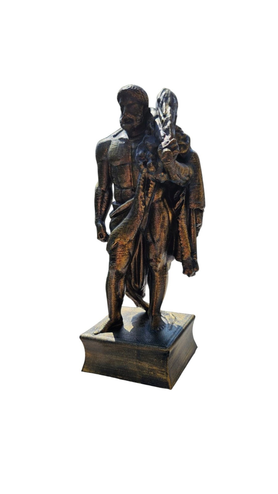 Hercules Statue 3D Printed & Painted – 15cm
