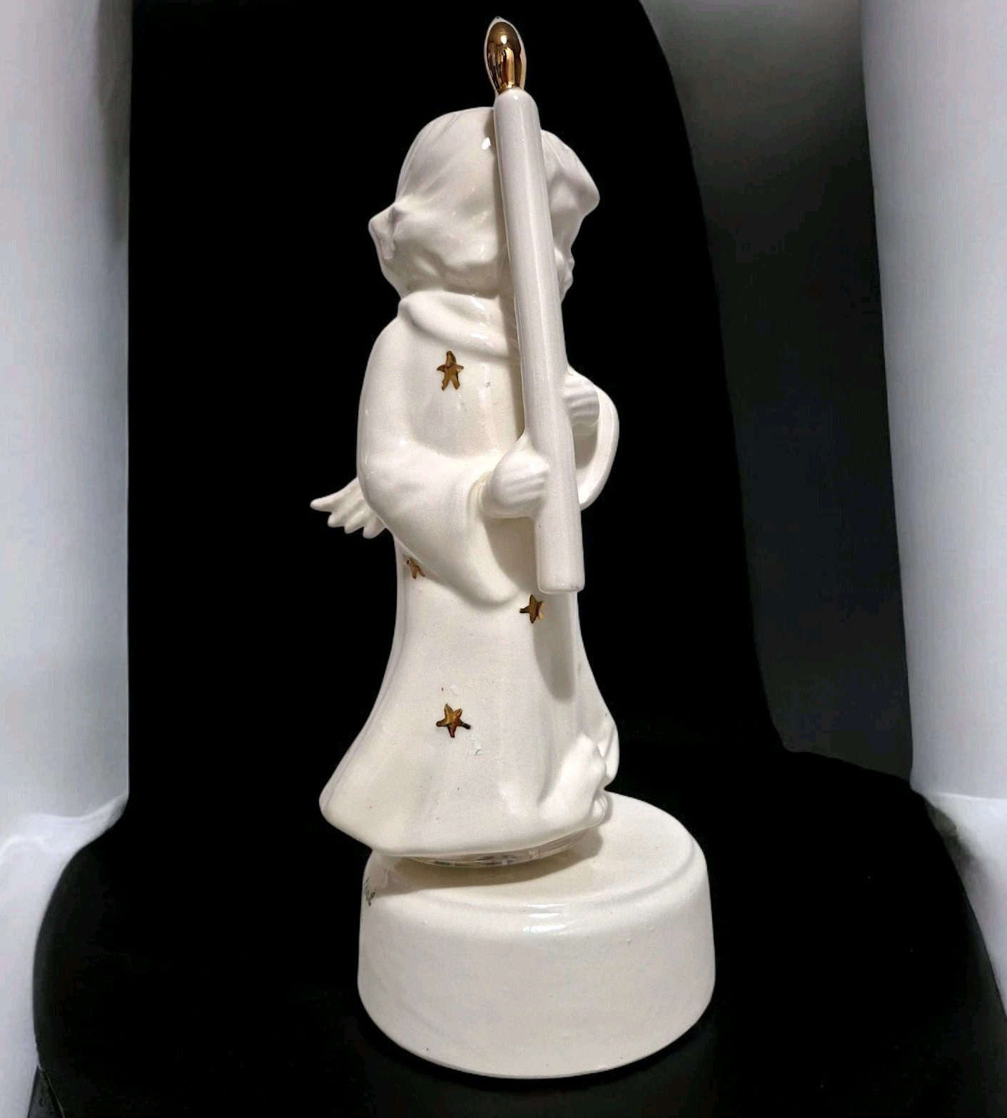 VTG Angel Musical Rotates Plays Hymm Hand-craftet By Cart’s The Ozarks USA