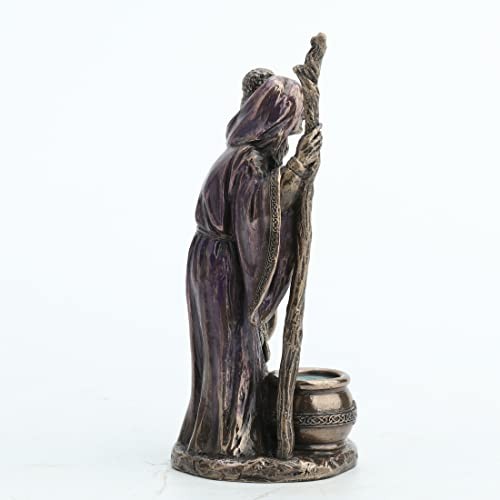 Veronese Design 4 1/8 Inch Triple Goddes The Crone Neopagan Wicca Resin Figurine