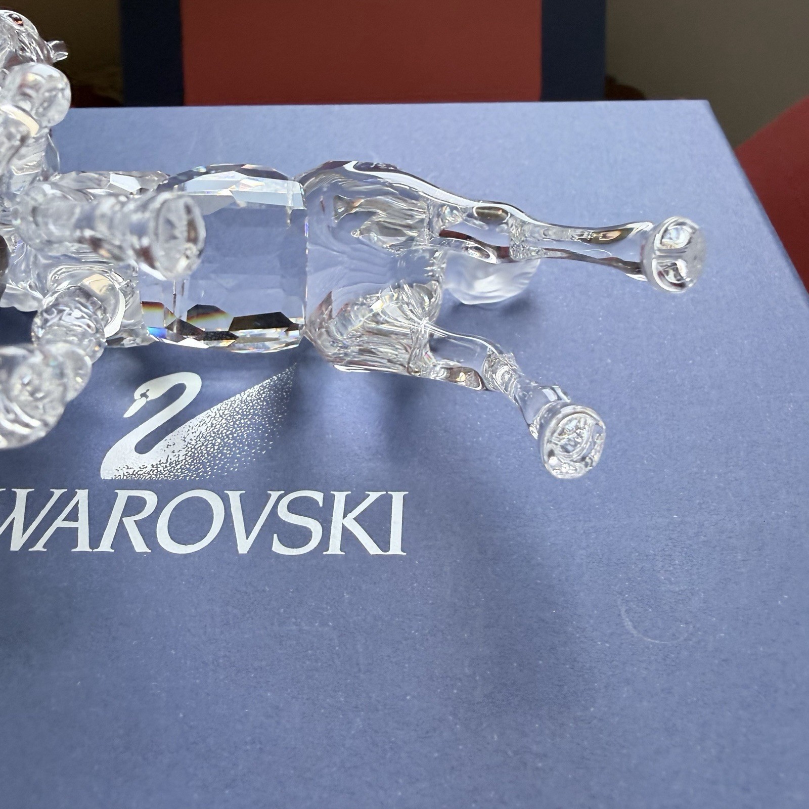 Swarovski Crystal Foals Figurine #627637 Original Box / COA Mint In Box