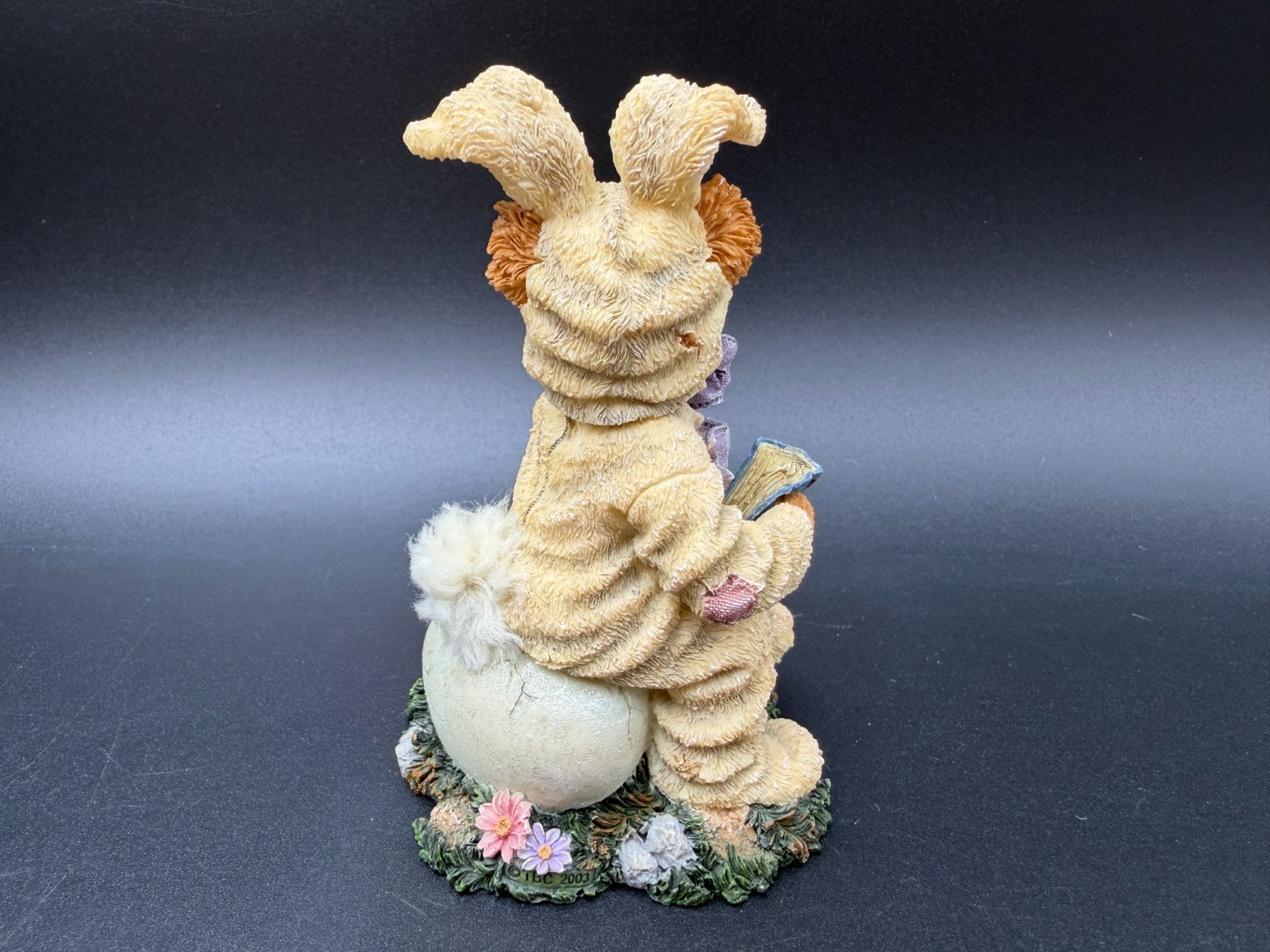 2003 Boyds Bearstone E.B. Hopster With Lil’ Petey…All Cracked Up Style#2277927