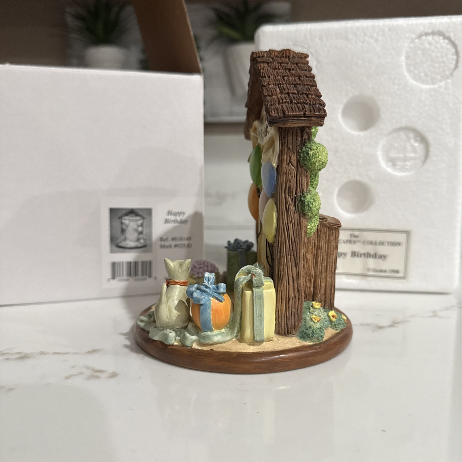 Hummel Scape #925-D “Happy Birthday” 5 1/2″ Tall – No Figurine