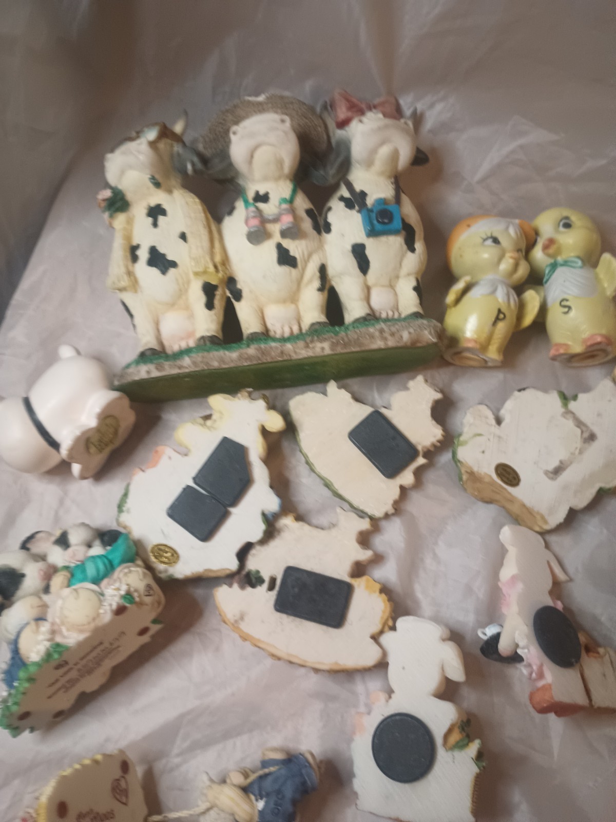 Lot of Assorted Farm Animals Cow,Pig,Mary Moo Moos Figures