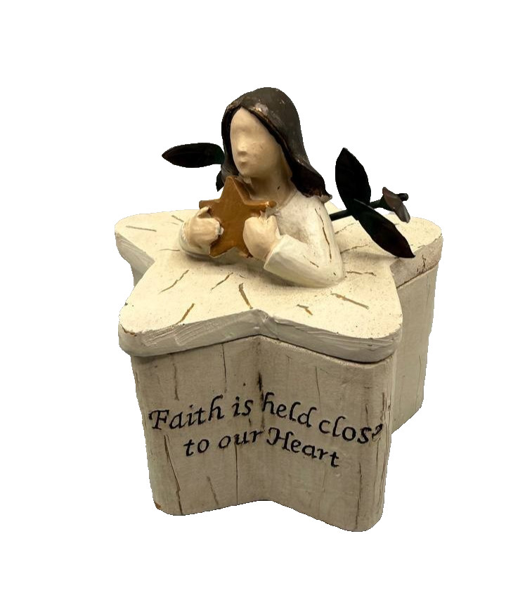 Jesus Star-Shaped Trinket Box | Christmas / Holiday Gift | Inspirational
