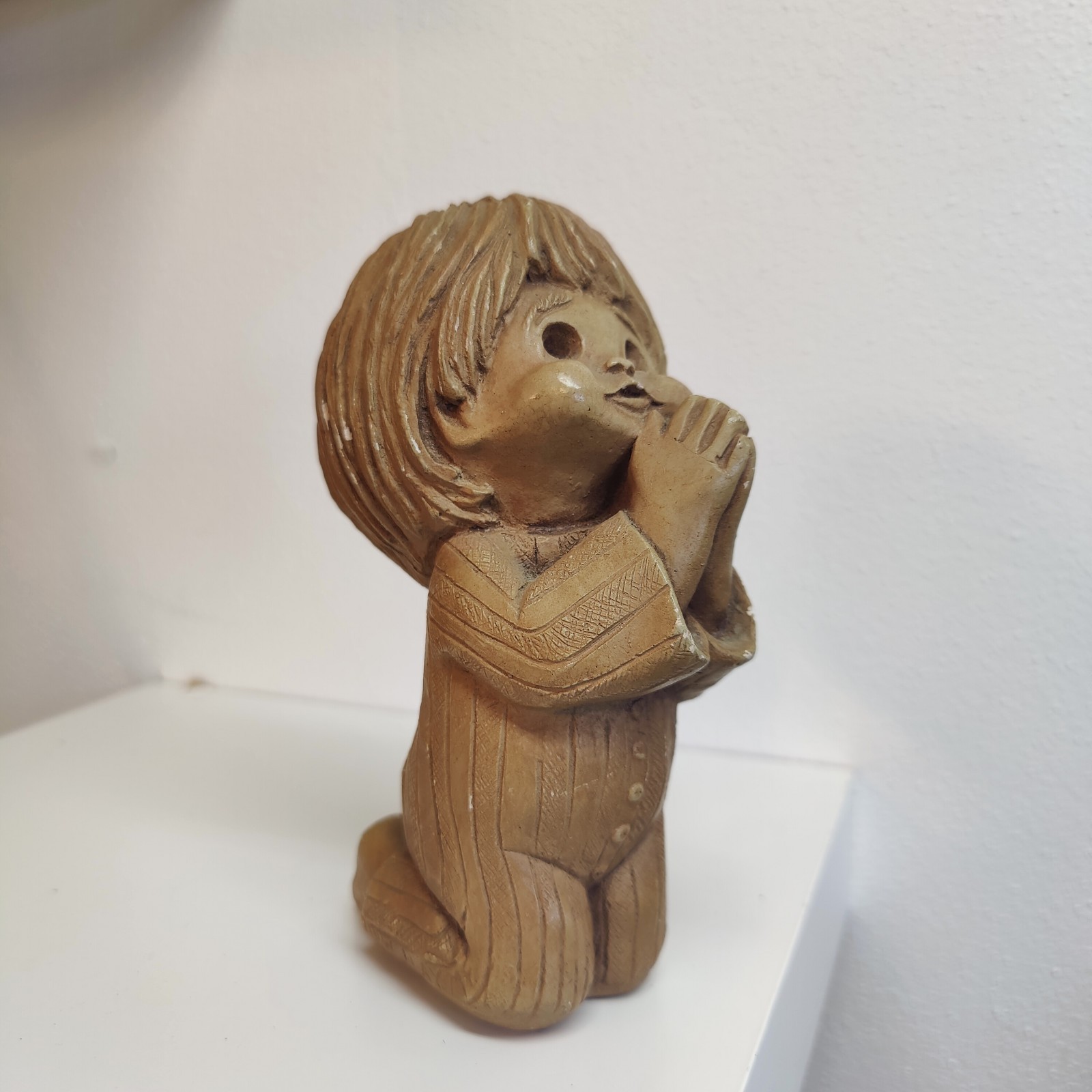 Bill mack fannykins Figurine Statue Child Praying NOW I LAY ME 7” #2