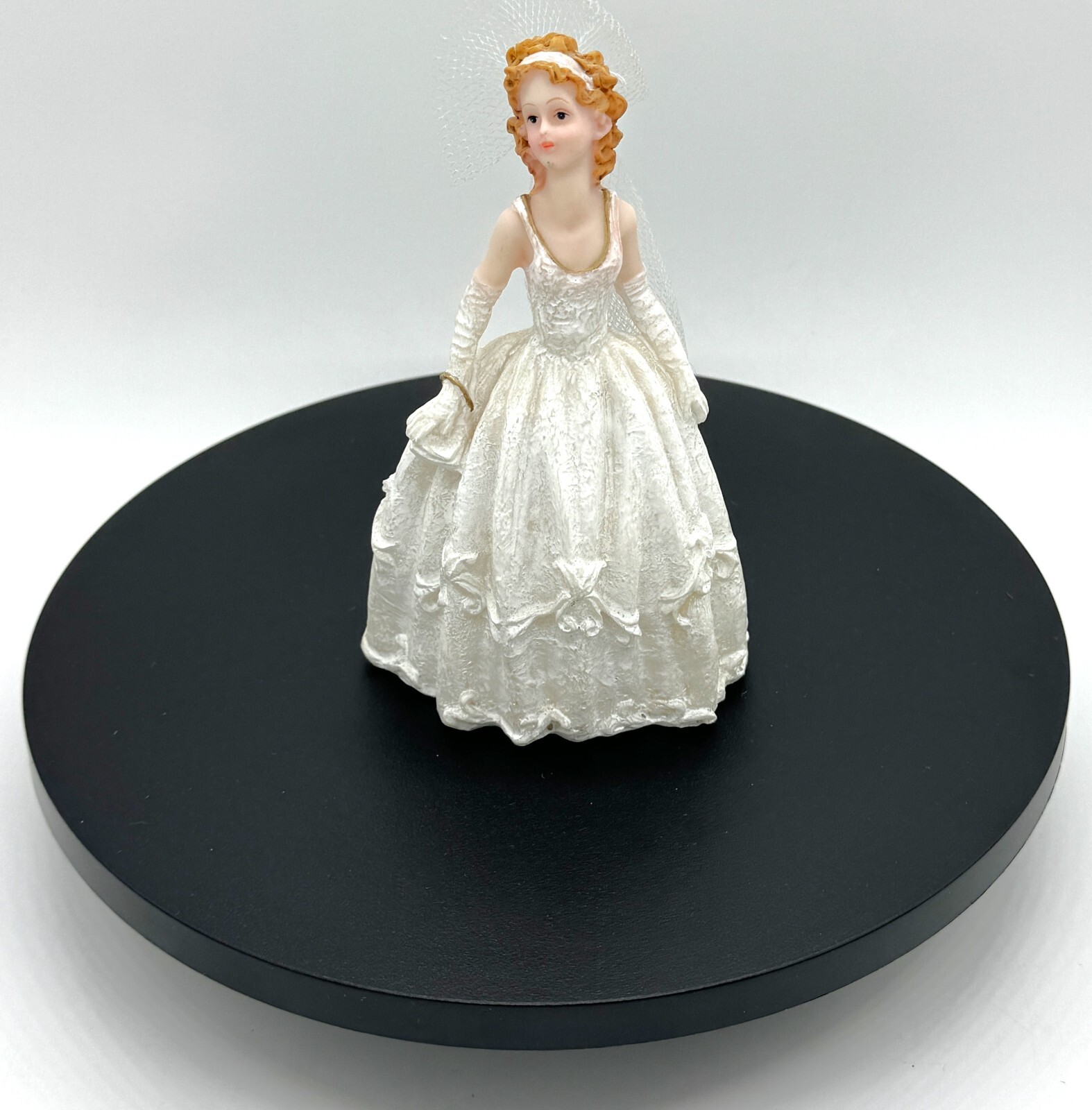 Wedding Bride Wearing White Wedding Dress 5.5″ Tall