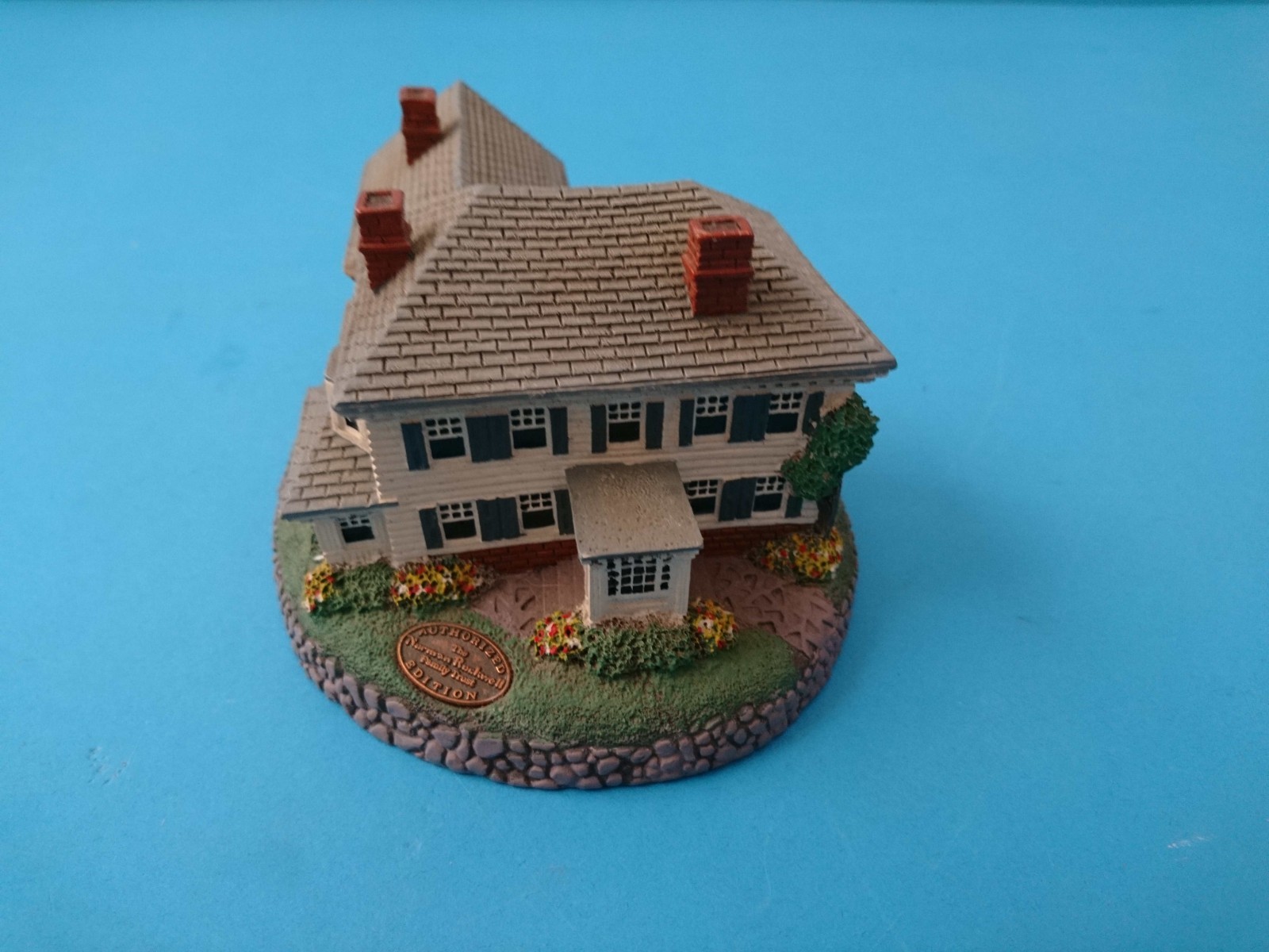 NORMAN ROCKWELL’S HOME TOWN RESIDENCE – RHODES STUDIOS IN ORIGINAL BOX