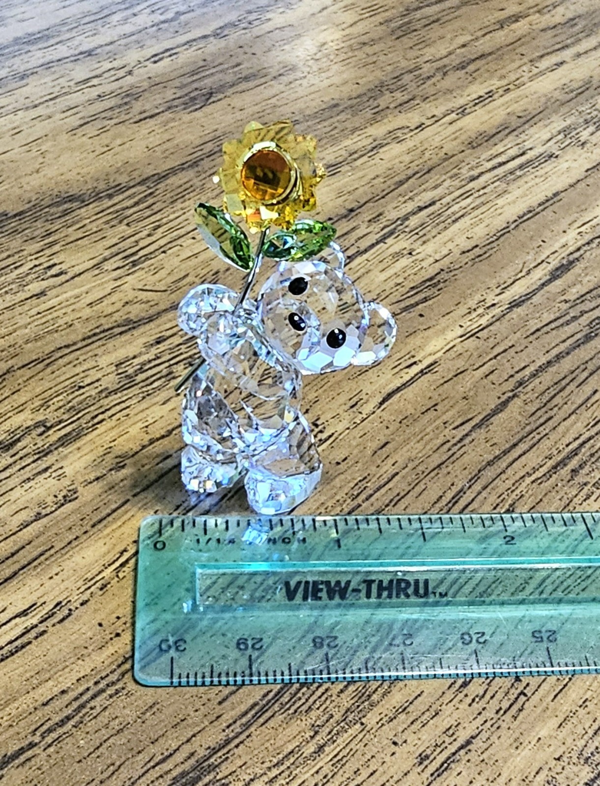 🌻 Swarovski Crystal 2006 “Especially for You” Kris Bear Figurine, Sunflower NIB
