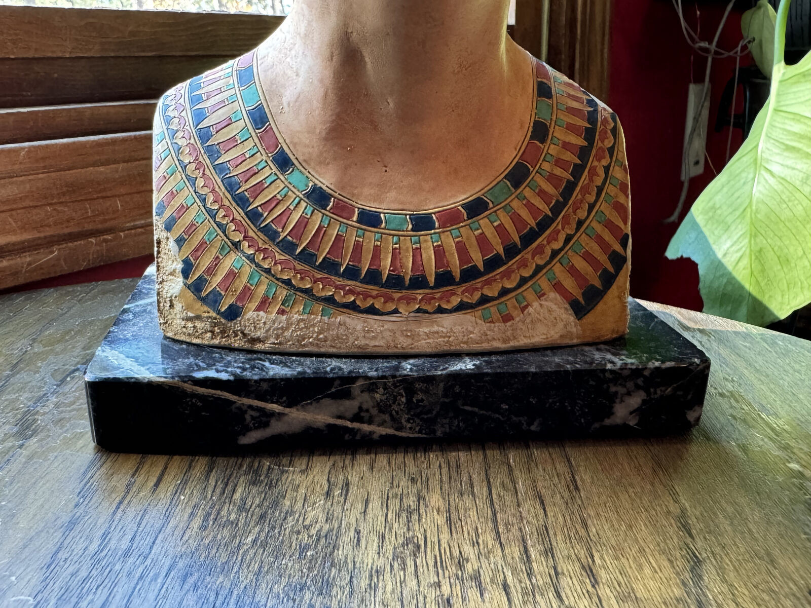 Queen Nefertiti Bust Masterpiece, Art & Artifact Museum Replica Sculpture Statue