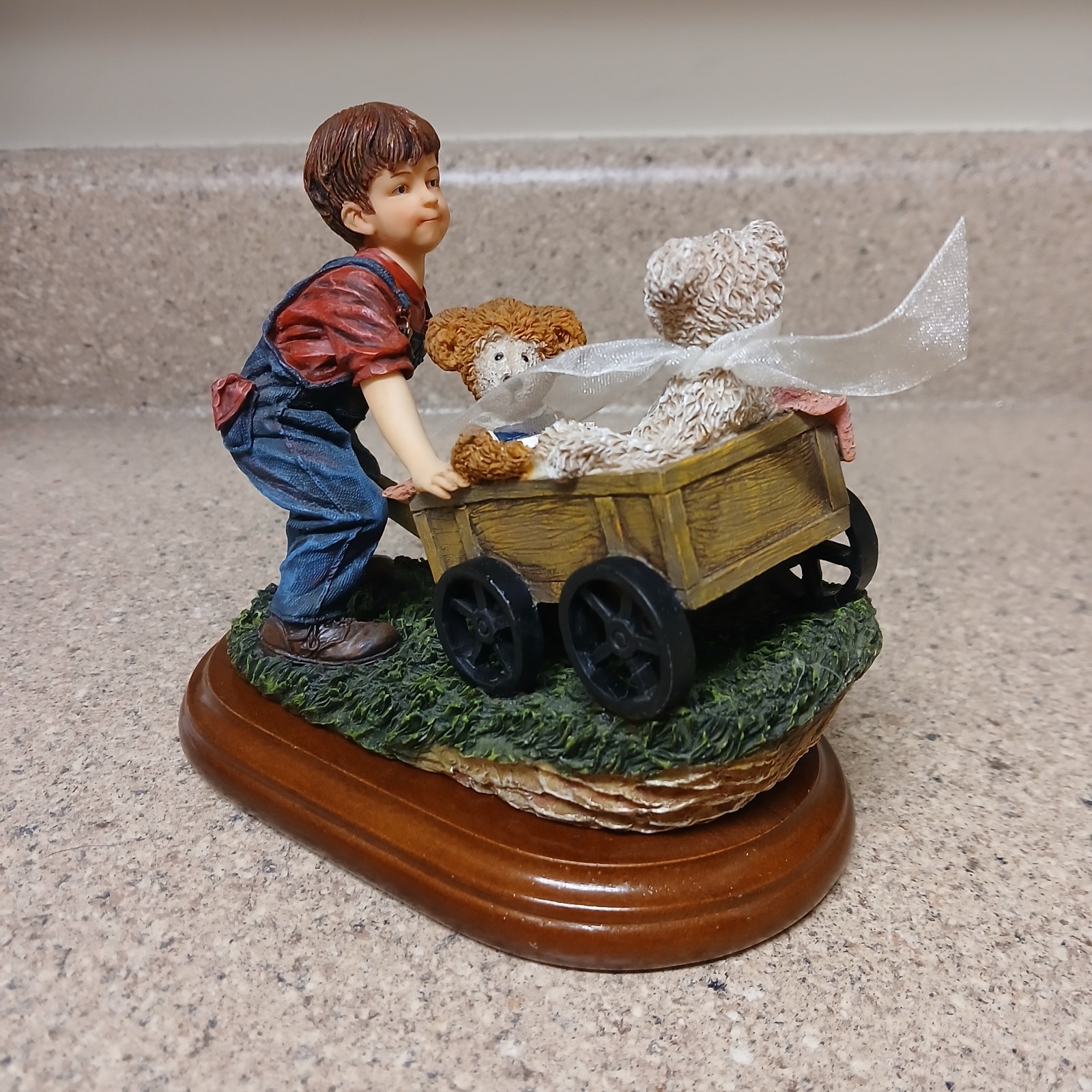 Timeless Treasures The Long Haul 1999 Vanmark Limited Edition Figurine 5″×5.25″