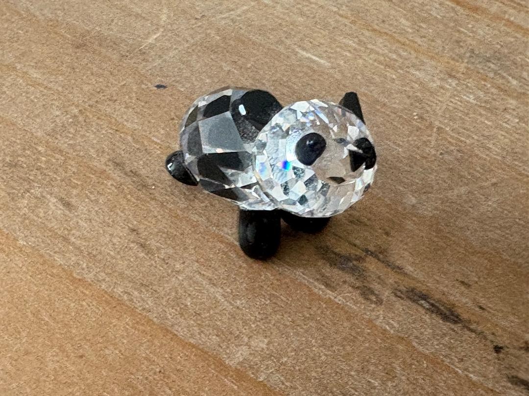 SWAROVSKI CRYSTAL BABY PANDA FIGURINE – #181081