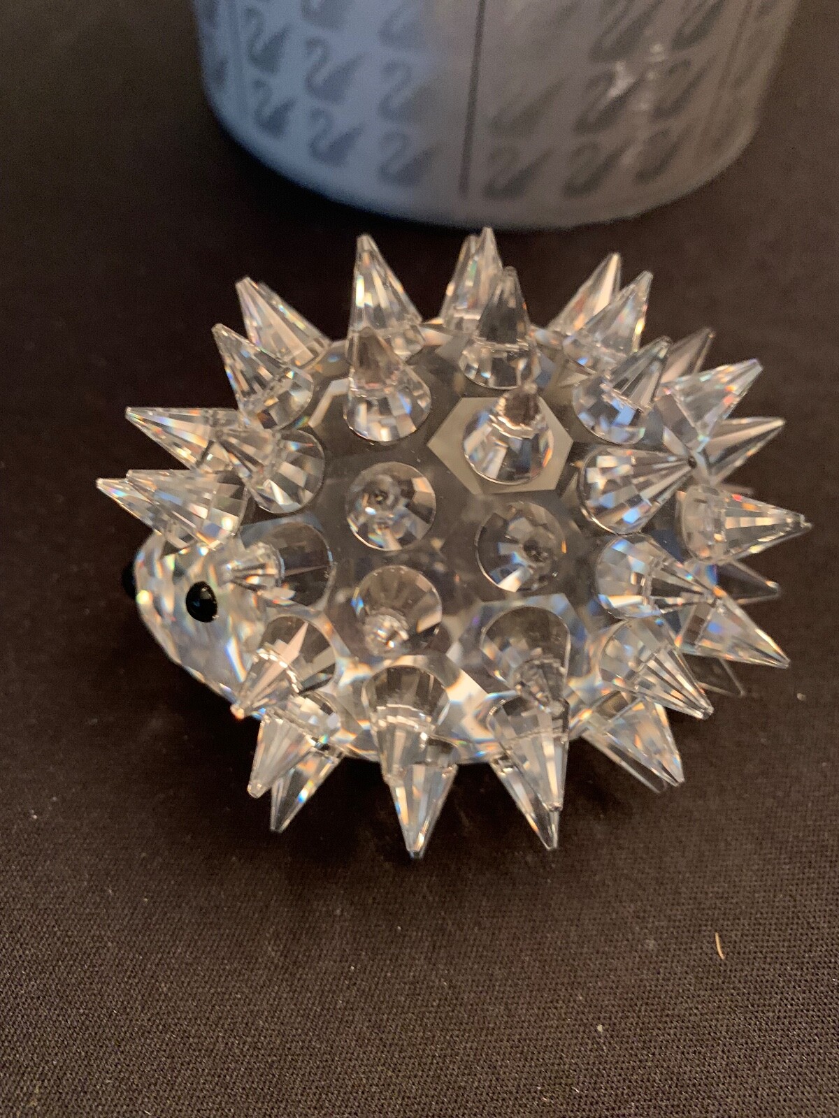 Swarovski Large Hedgehog Crystal Figurine 7630 NR 070 000
