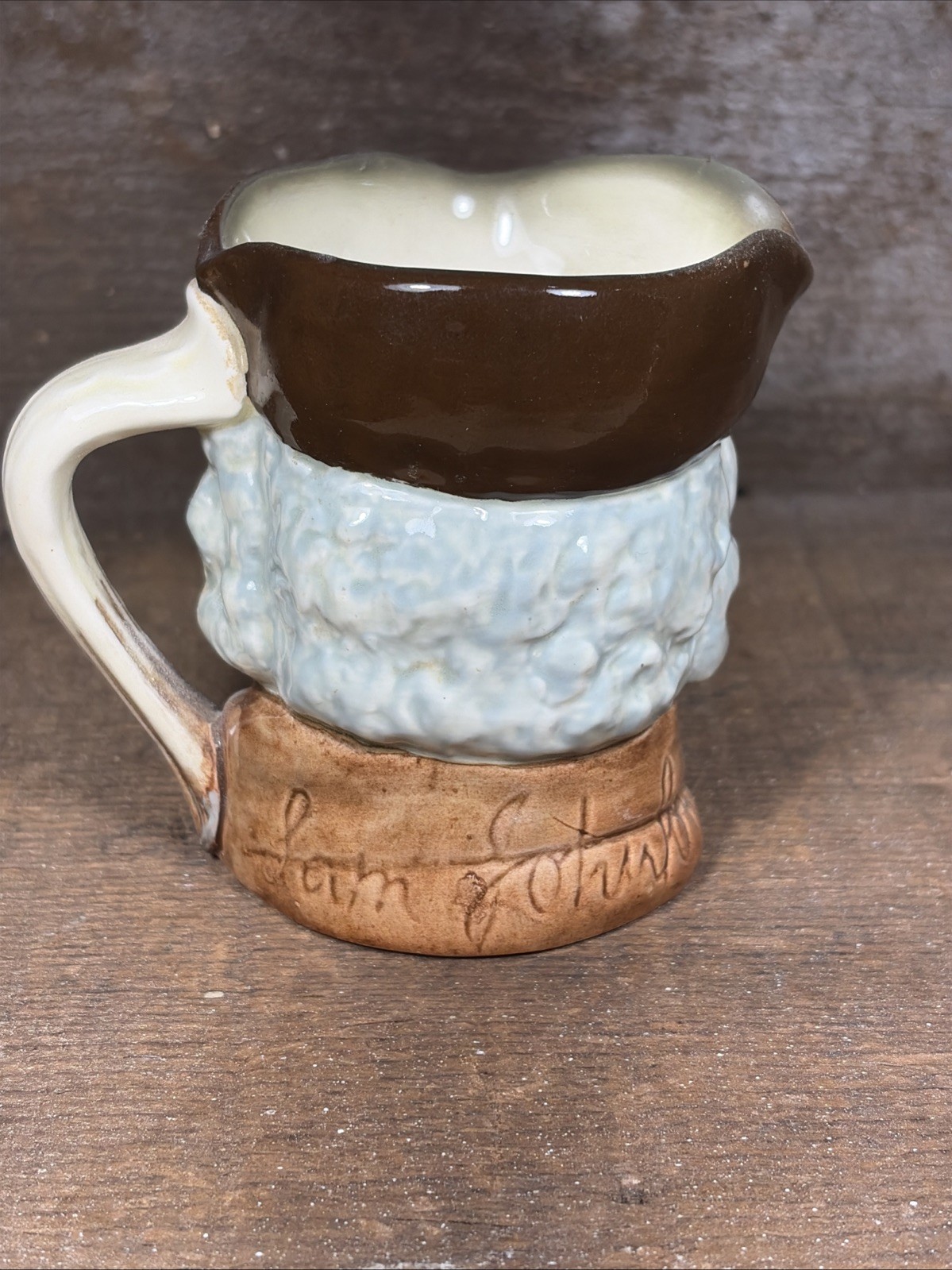 Royal Doulton Sam Johnson Character Mug, 3.25″ High, D.6296 (1949-1960)