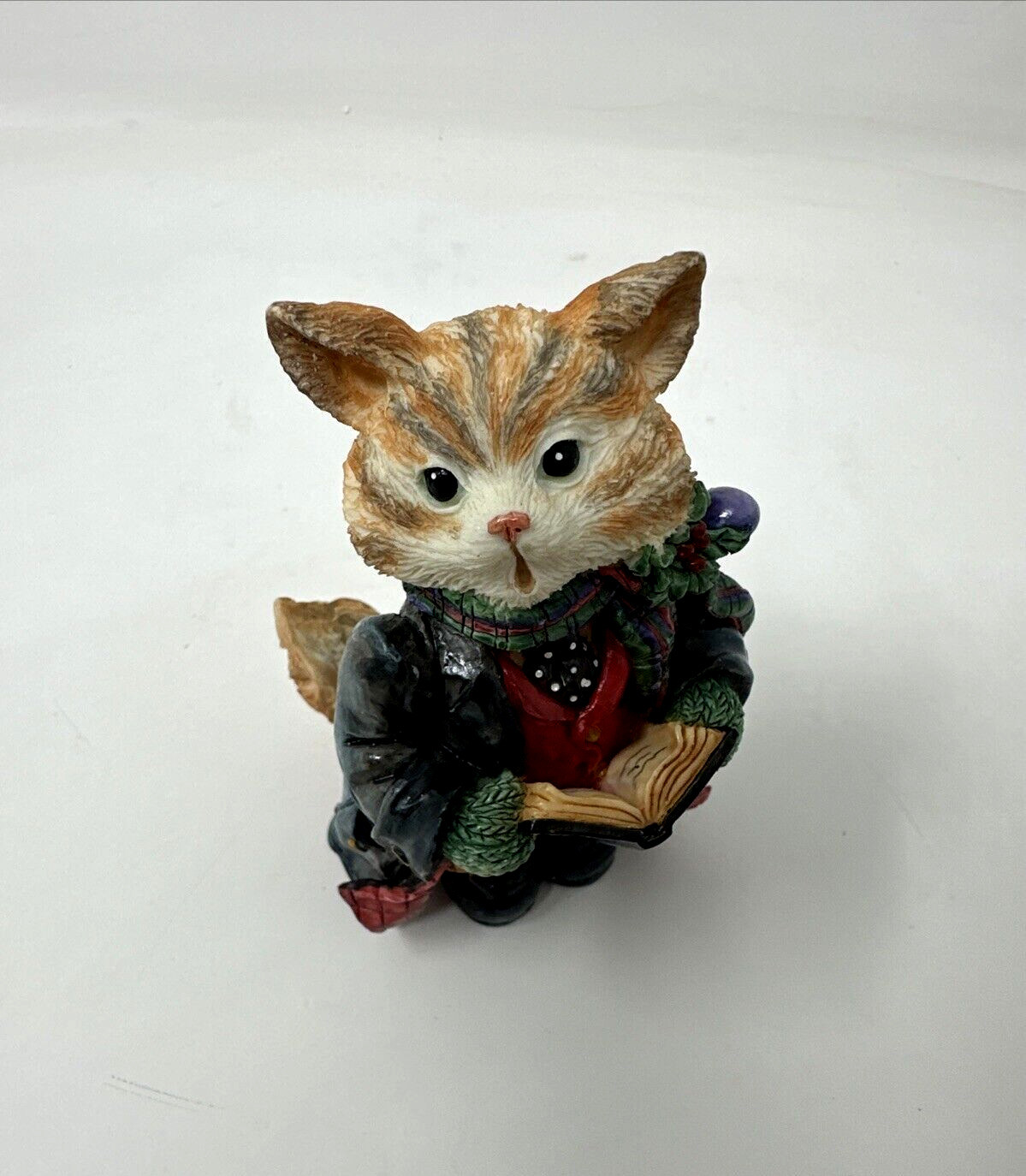 Vtg The Thickets at Sweetbriar TIMMY EVERGREEN Figurine 350126 Bronwen Ross 1995