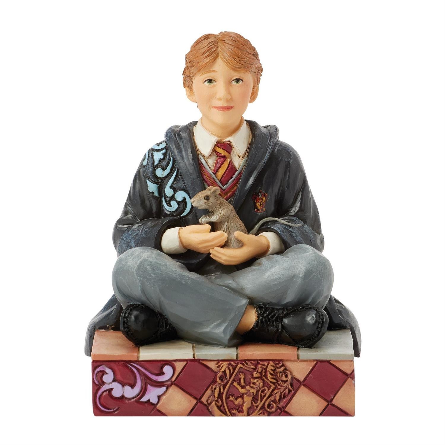 Jim Shore Harry Potter RON WITH SCABBERS FIGURINE-WIZARDING WHISKERS 6016700 NEW